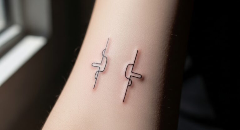 7 Dainty Minimalist Matching Tattoos for Besties Worth Stealing