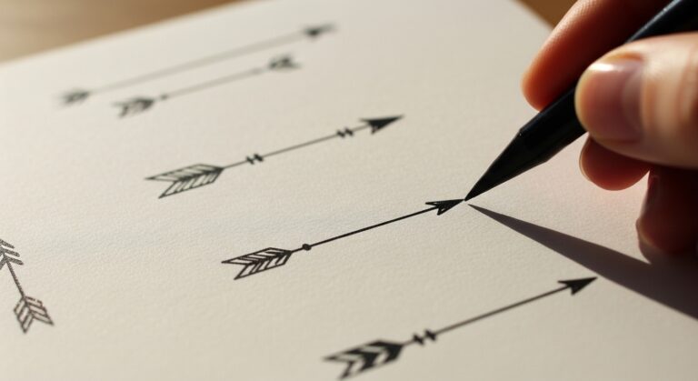 25 Charming Small Arrow Tattoos Every Woman Will Love