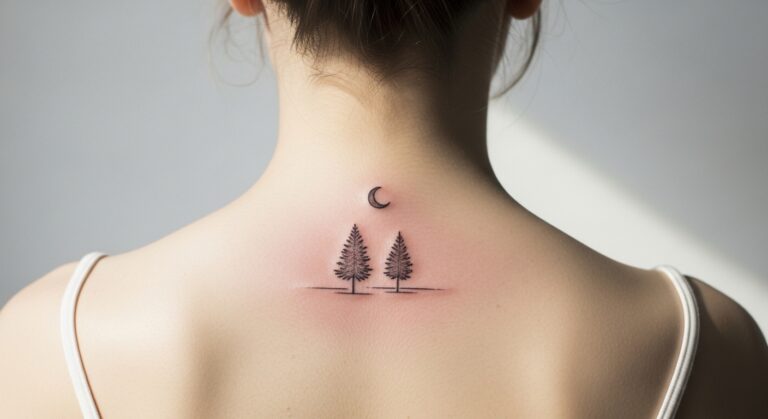 20 Stunning Minimalist Upper Back Tattoos Worth the Pain