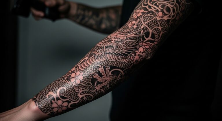 33 Pretty Large Outside Forearm Tattoos Made for Bold Men