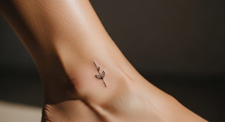 7 Dreamy Small Ankle Foot Tattoos Worth the Pain