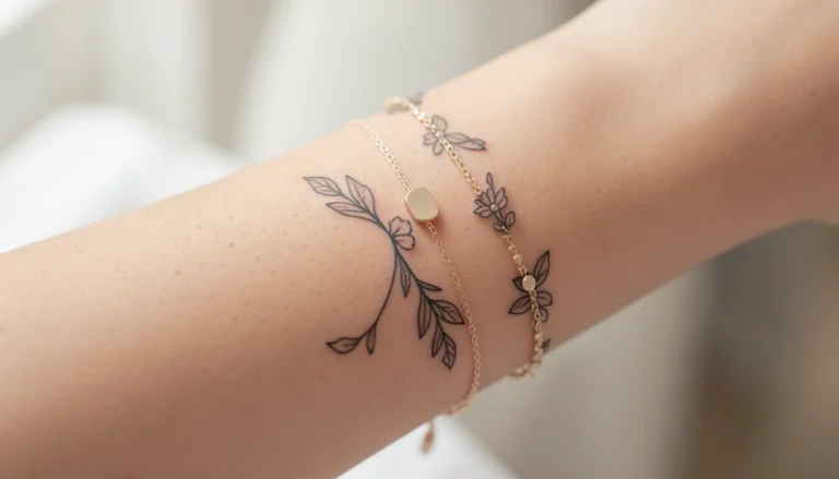 23 Magical Small Bracelet Tattoos Taking Pinterest by Storm