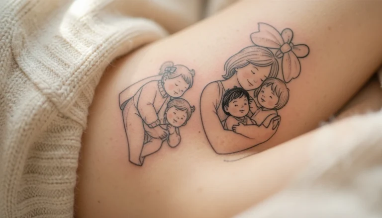 35 Dreamy Small Family Tattoo Ideas to Save for Later