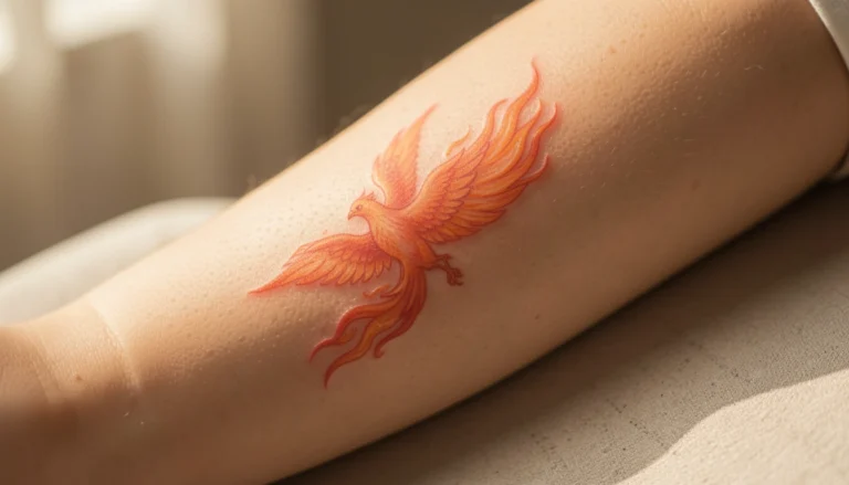 27 Minimalist Small Phoenix Tattoo Design Going Viral in 2026