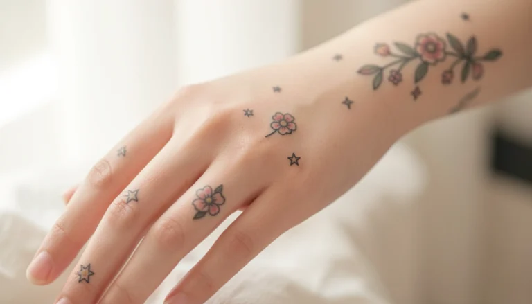 23 Dreamy Small Cute Hand Tattoos Taking Pinterest by Storm