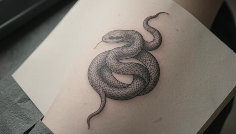 11 Empowering Small Snake Tattoos Every Woman Will Love
