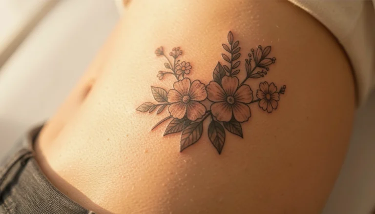 9 Edgy Small Side Stomach Tattoos You’ll Want to Try