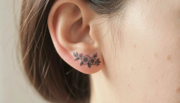 27 Meaningful Delicate Behind Ear Tattoos Going Viral in 2026