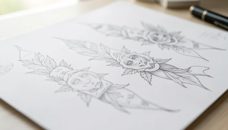 33 Stunning Fine Line Small Meaningful Tattoos with Deep Symbolism