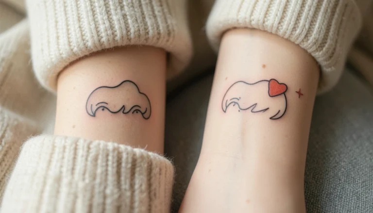 20 Edgy Small Matching Sister Tattoos You’ll Want to Try