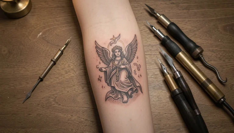 12 Beautiful Small Saint Michael Tattoos with Hidden Meaning