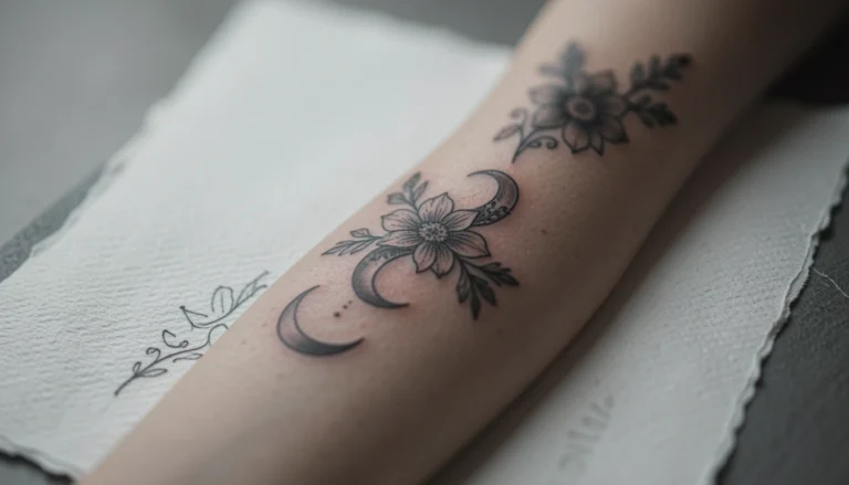 13 Mystical Small Dark Feminine Tattoos That Will Inspire You