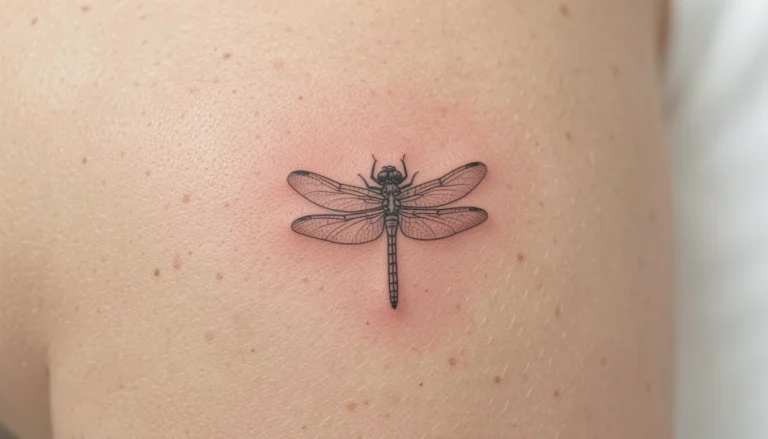 51 Rare Small Dragon Fly Tattoos Worth Stealing