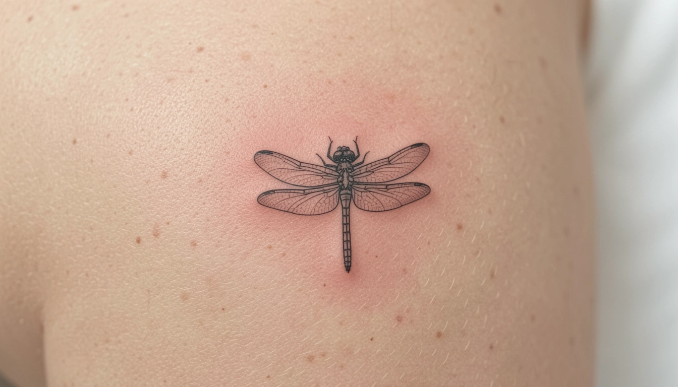 51 Rare Small Dragon Fly Tattoos Worth Stealing