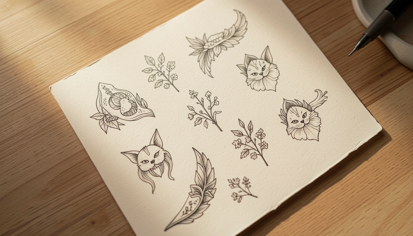 7 Cool Fine Line Small Tattoos Made for Bold Men