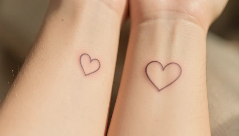 17 Fresh Small Mother Daughter Matching Tattoos Worth Stealing