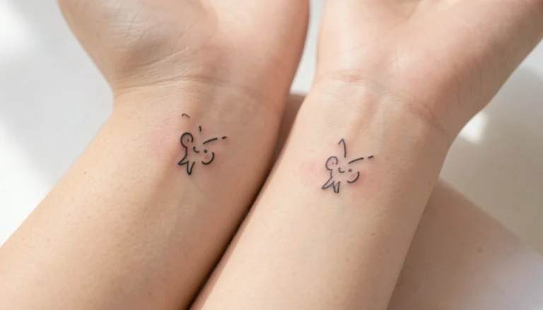 41 Elegant Funny Small Bestie Tattoos Worth Stealing