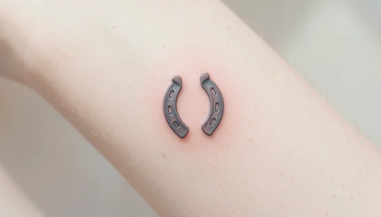11 Gorgeous Small Horse Shoe Tattoos You’ll Want to Try
