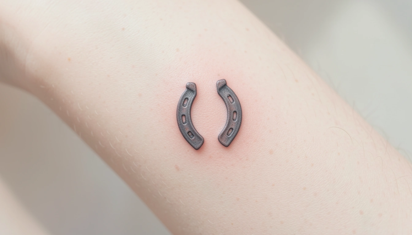 11 Gorgeous Small Horse Shoe Tattoos You’ll Want to Try