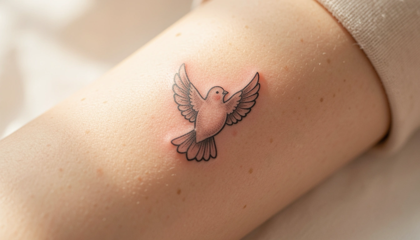 9 Dainty Small Dove Tattoo Design You’ll Want to Try