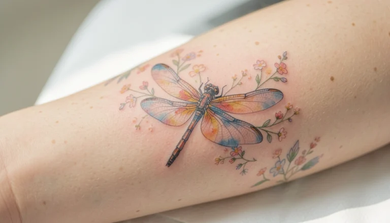 13 Soulful Dragon Fly Tattoos for the Modern Woman