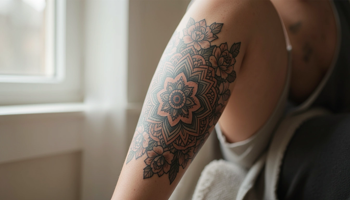 21 Feminine Leg Sleeve Tattoos Every Woman Will Love