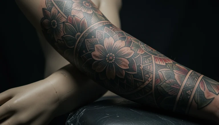 13 Aesthetic Full Arm Tattoos for the Modern Woman