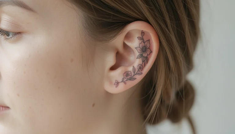 30 Subtle Behind Ear Tattoos Going Viral in 2026