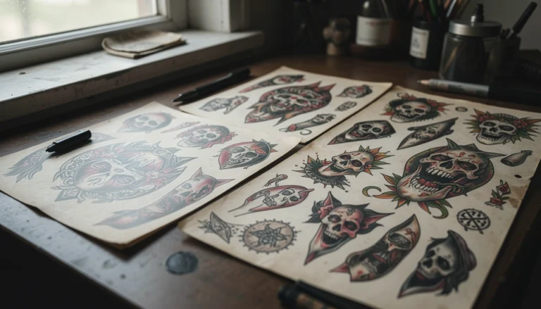 33 Magical Aesthetic Tattoo Flash Art Worth Stealing
