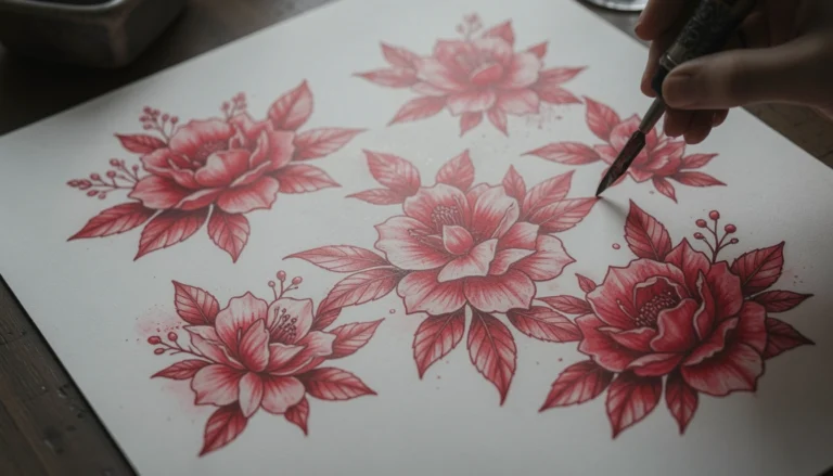 12 Magical Red Ink Hot Tattoos Going Viral in 2026