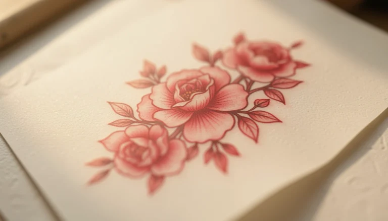 20 Gorgeous Elegant Red Tattoos Going Viral in 2026