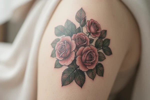 13 Pretty Floral Thigh Tattoos Every Woman Will Love