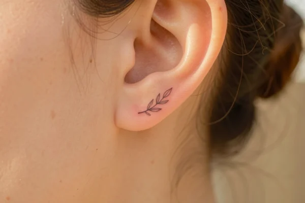 33 Top Minimalist Behind the Ear Tattoos for Bold Placement