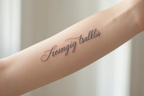 12 Meaningful Arm Tattoos Lettering Going Viral in 2026