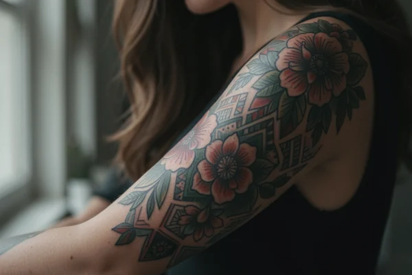 13 Rare Aesthetic Full Sleeve Tattoos for the Modern Woman
