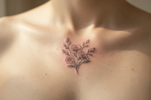 11 Edgy Aesthetic Small Chest Tattoos Worth Stealing