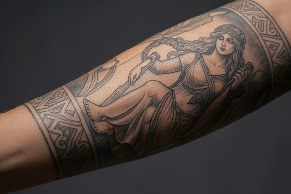 23 Lovely Sleeve Greek Mythology Tattoos Worth Stealing