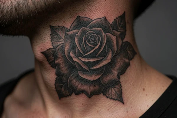 21 Unique Bold Neck Tattoos for Every Man Will Love