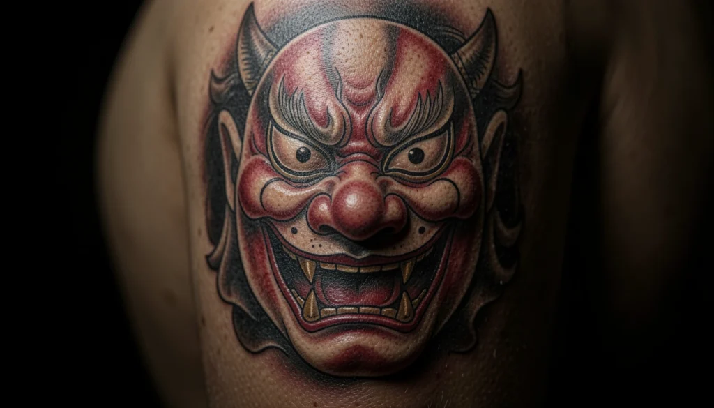 Meaning Of Hannya Mask Tattoo