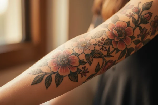 13 Aesthetic Full Arm Tattoos for the Modern Woman