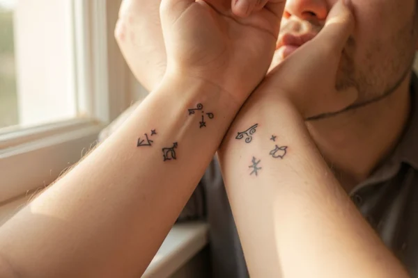 15 Aesthetic Unique Meaningful Couple Tattoos That Tell a Story
