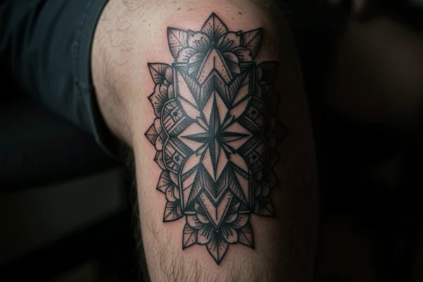 25 Chic Bold Knee Tattoos for the Modern Man
