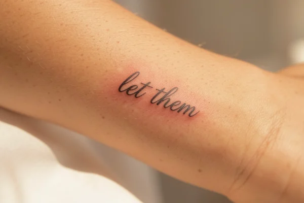 31 Meaningful Let Them Tattoos with That Tell a Story