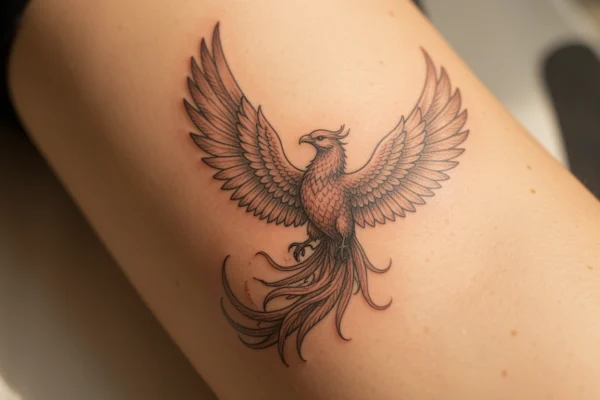 33 Meaningful Elegant Phoenix Tattoos Feminine You’ll Want to Try