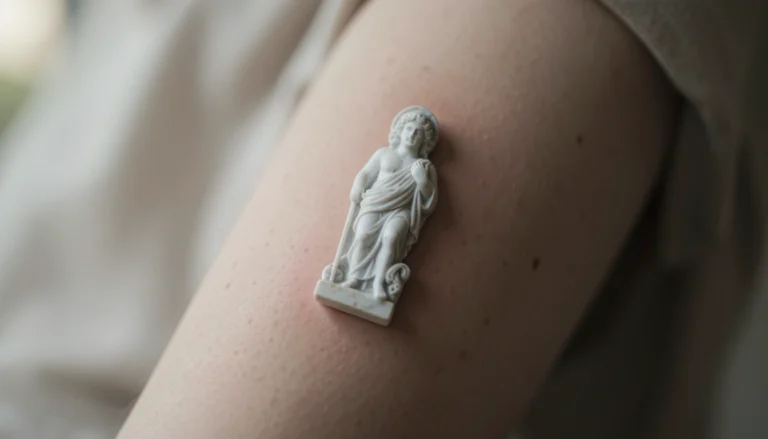 33 Heartfelt Small Greek God Tattoos You’ll Want to Try