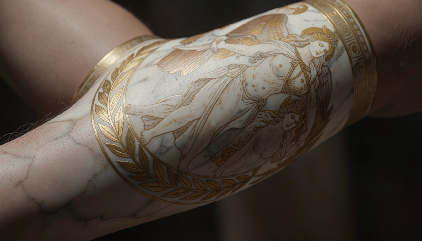 23 Lovely Sleeve Greek Mythology Tattoos Worth Stealing