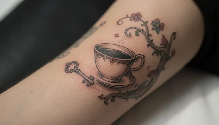 10 Elegant Aesthetic Alice in Wonderland Inspired Tattoos for True Fans