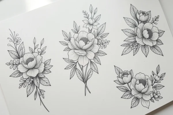 27 Stunning Delicate Black Ink Tattoos Worth Stealing