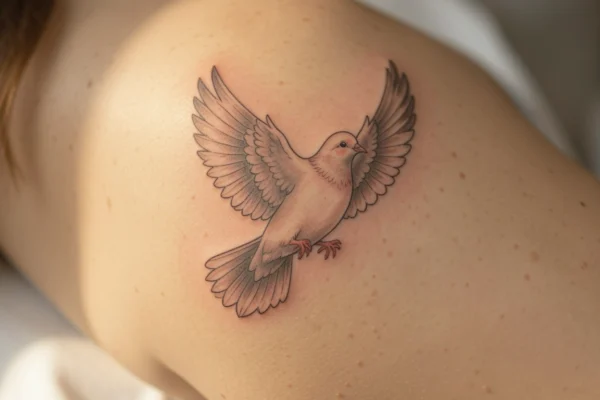10 Delicate Dove Tattoo Design Every Woman Will Love