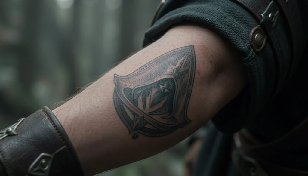 Hidden Assassins Creed Tattoo Placement